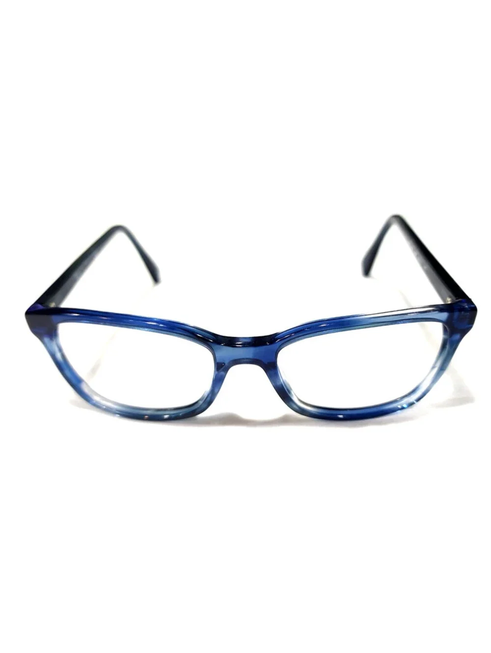 Ray Ban RB5362 8067 Glossy Blue Fade Square Eyeglasses Frame 52-17 140